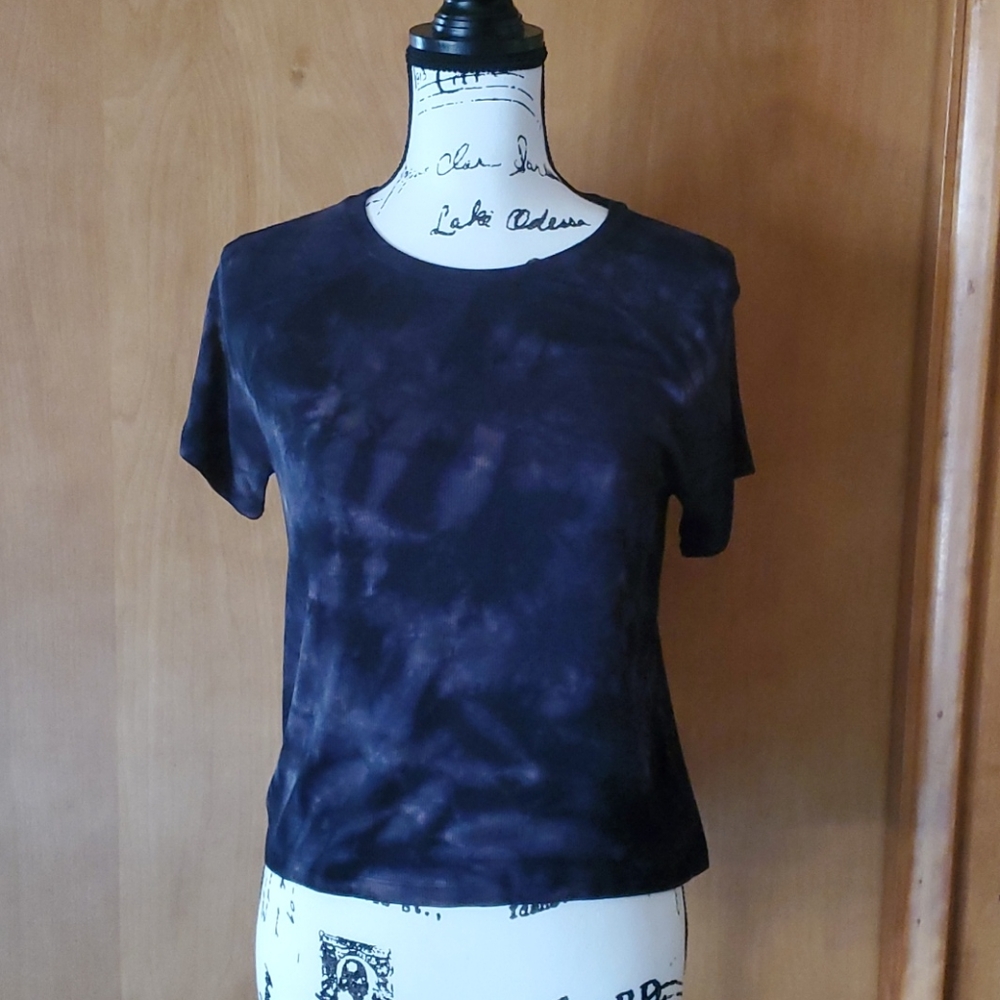 American Eagle Tie Dye Ribbed Shirt, S, NWOT
